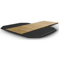 Платформа из спрессованной резины с деревянной вставкой MATRIX MAGNUM MG-MR47P