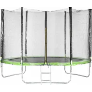 Батут Sundays Acrobat-D374 (с сеткой, зеленый)