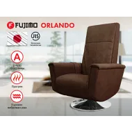 Массажное релакс кресло FUJIMO ORLANDO F3004 UEF Мокко (Orlando 6)