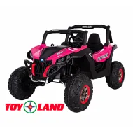 Электромобиль ToyLand Багги ХМХ603 4х4 розовый